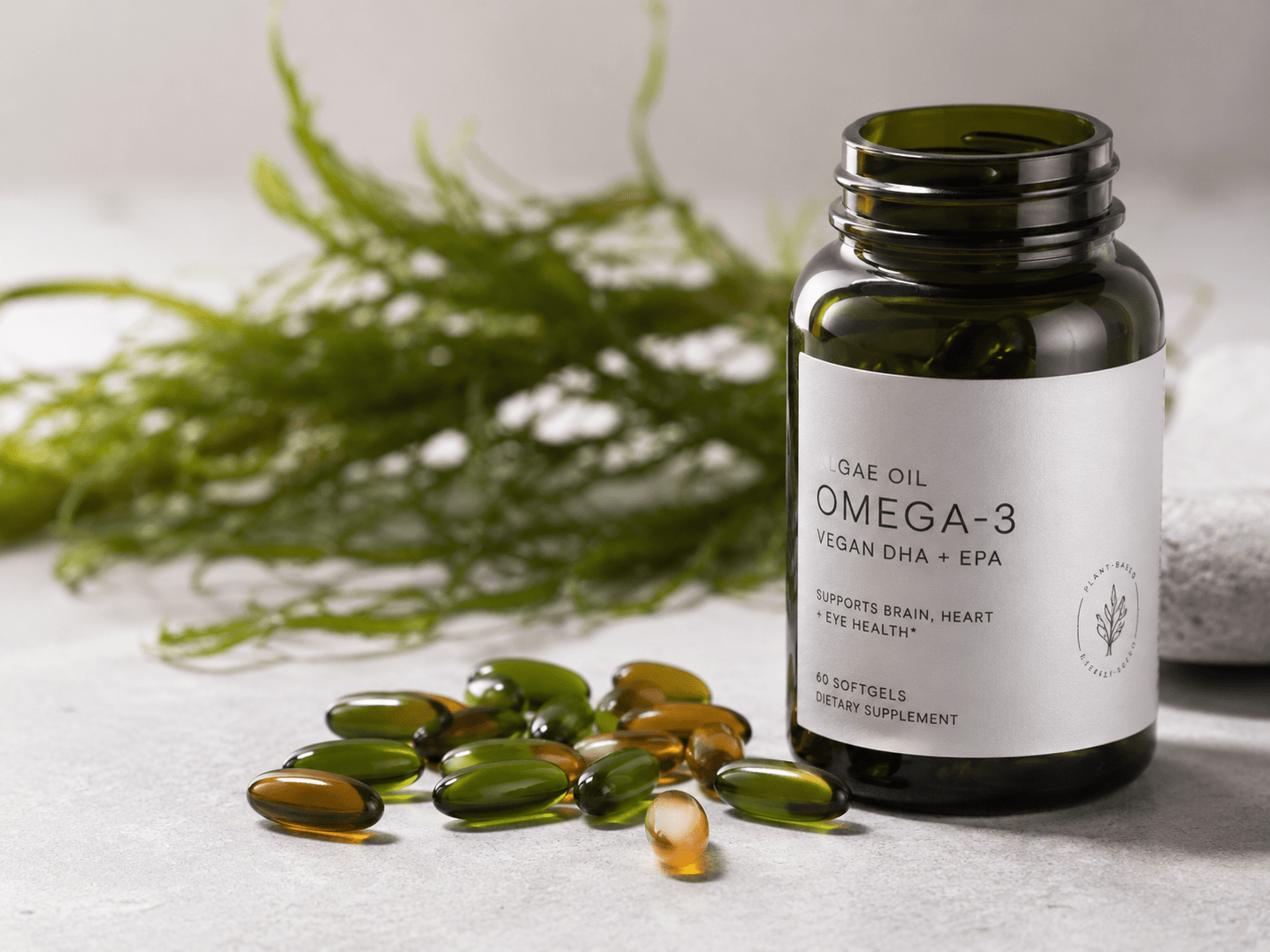 Veganes Omega-3 aus Algenöl als Alternative zu Fischöl